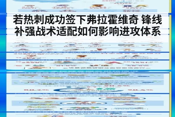 若热刺成功签下弗拉霍维奇 锋线补强战术适配如何影响进攻体系
